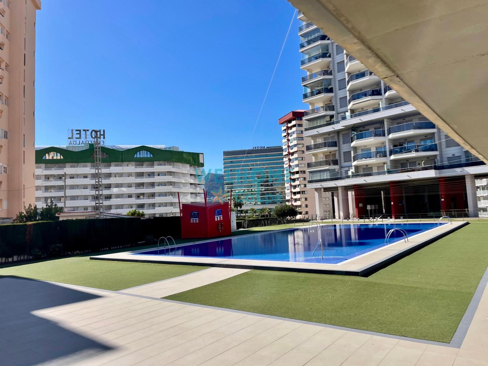 Acuarela Estudio, 1ª Linea, Vista Al Mar, Piscina Calpe Exterior foto