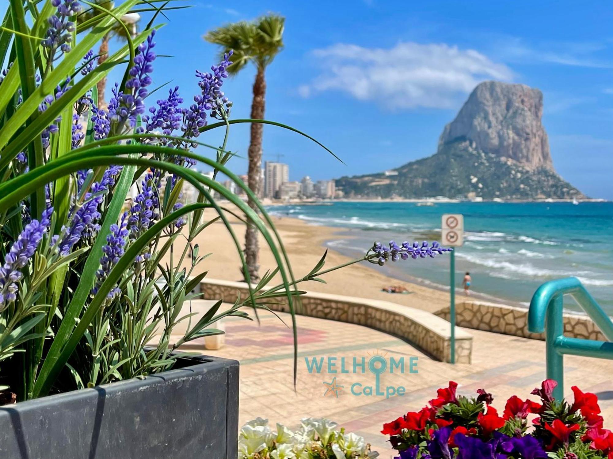 Acuarela Estudio, 1ª Linea, Vista Al Mar, Piscina Calpe Exterior foto